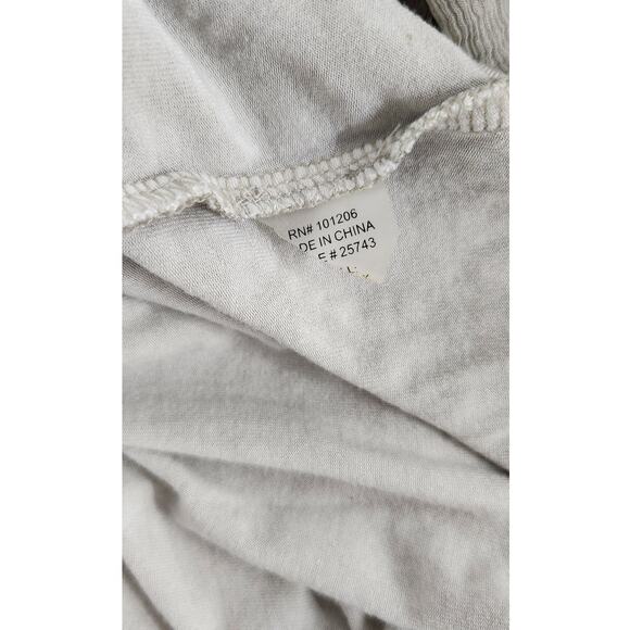 Soft Surroundings Silk Beaux Arts Lagon Look Long Sleeve Gray Tunic, Size Large - Picture 8 of 10